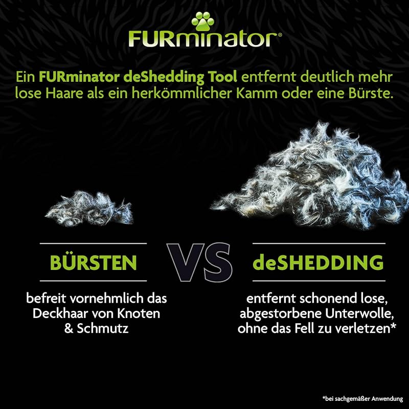 deShedding Tool Katzen Größe M,L Kurzhaar