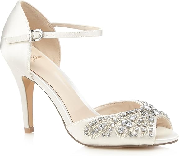 debenhams silver shoes and bags