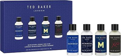 Ted Baker Mini Cologne Gift Set For Him 4 x 15ml Travel Size