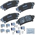Bendix Priority1 CFC1391 Ceramic Rear Brake Pads for Select Models Lexus GS200t,GS300,GS350,GS450h,IS200t,IS250,IS300,IS350,RC200t,RC300,RC350,RX350,RX450h,Benz,Toyota Highlander,Mirai,Prius V,Sienna
