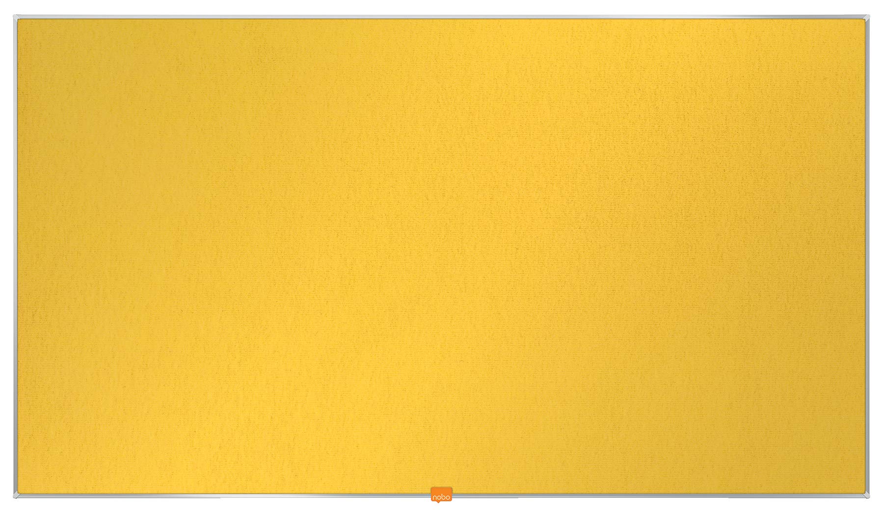 Nobo 1905320 55 Inch Widescreen Widescreen Yellow Felt Noticeboard