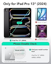 ESR for iPad Pro 13 Inch Case M4(2024), iPad Pro 13