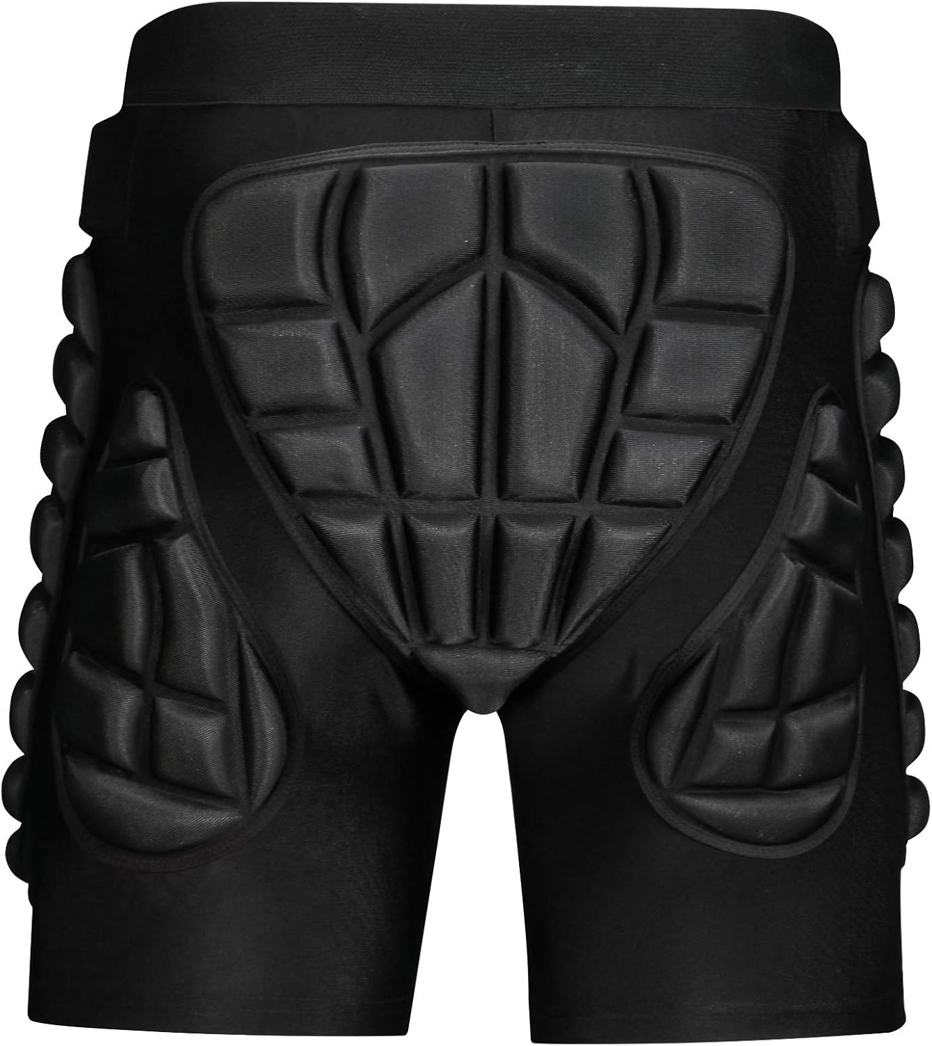 3D Padded Protective Shorts Hip Butt EVA Pad Short Pants Heavy Duty Gear Guard: Clothing