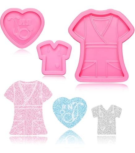 24 Pack Pink Nursing Cupcake Toppers Nurse Graduation