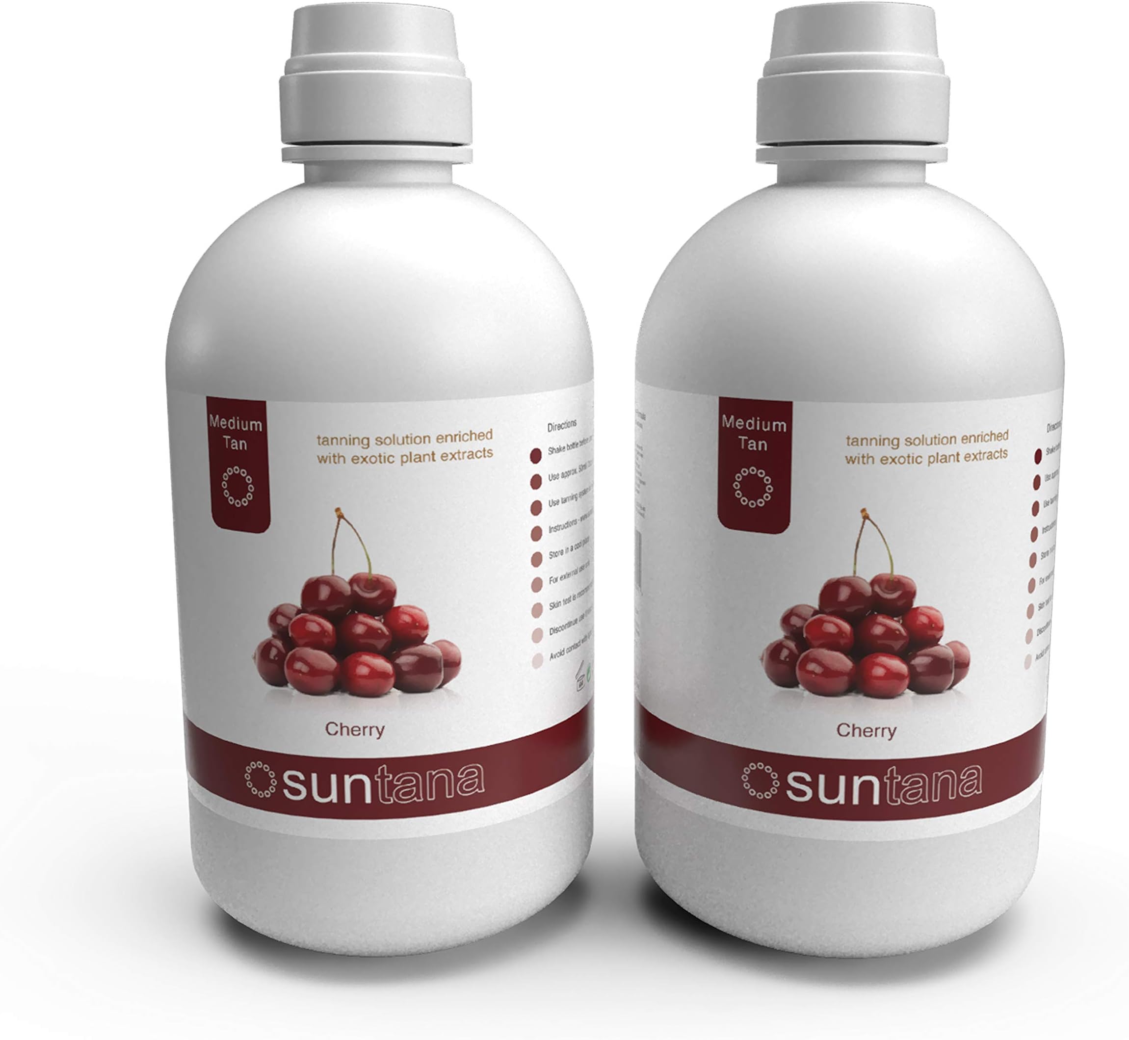 64oz (2 x 32oz) Suntana Cherry Medium 10% DHA Sunless Spray Tan Solution by Suntana Spray tan