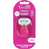 Gillette Venus Snap Cosmo Pink with Extra Smooth Women's On-The-Go Razor - 1 Handle + 1 Refill