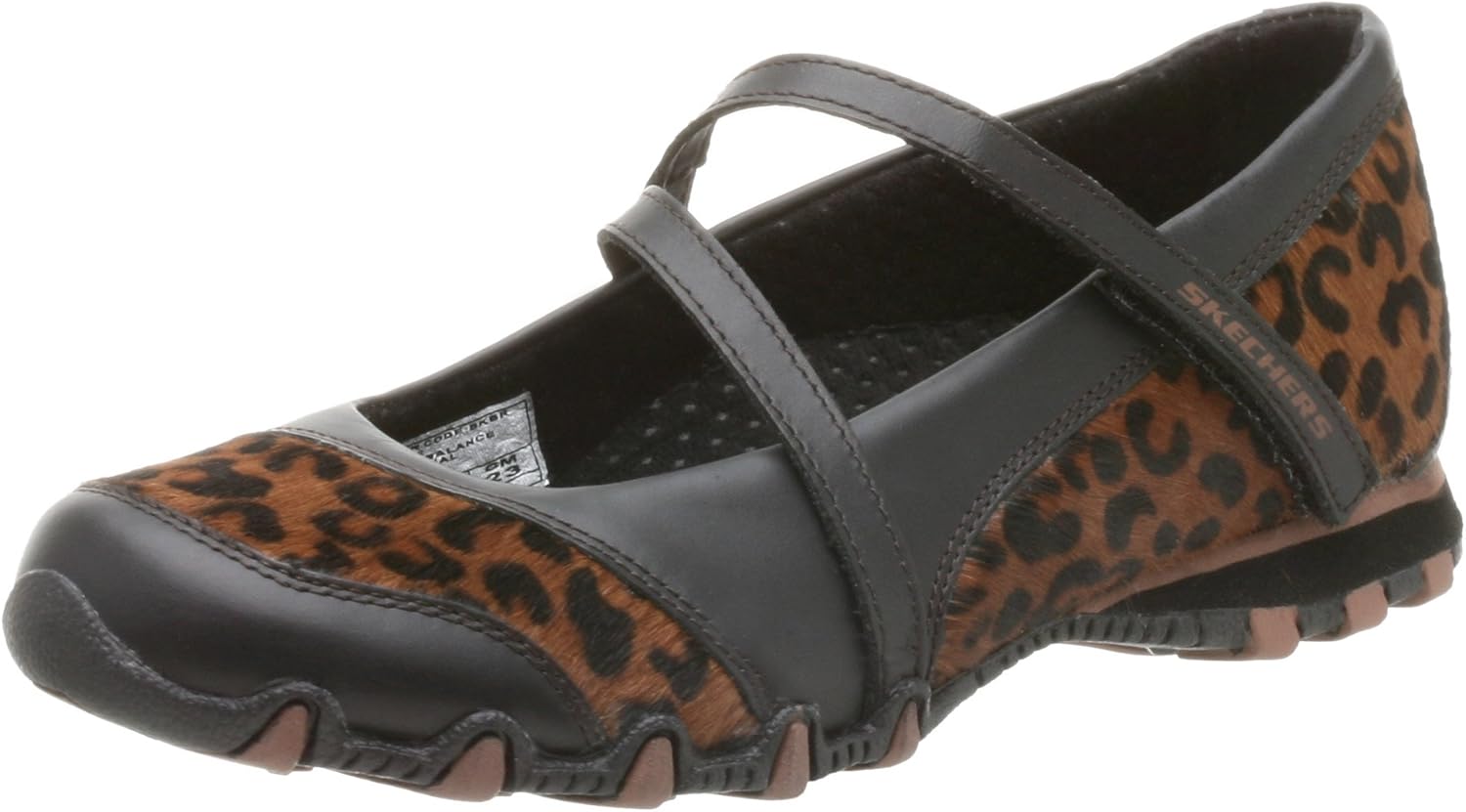 animal print mary jane shoes