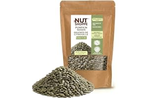 Raw Pumpkin Seeds (Pepitas) – 1kg Resealable Bag – Unsalted, Shelled, All-Natural – Keto, Paleo & Vegan Friendly – High Prote