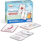hand2mind Numberblocks Counting Puzzle Set, 60 Pieces, Ages 3+ | Number Puzzle, Counting Games, Math Games for Kids, Matching Game, Educational Toys, Preschool Learning Activities