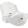 3M Aura Particulate Disposable Respirator 9211+ with Cool Flow Valve, N95, NIOSH APPROVED, Smoke, Grinding, Sanding, Sawing, Sweeping, Woodworking, Dust, 10/Pack