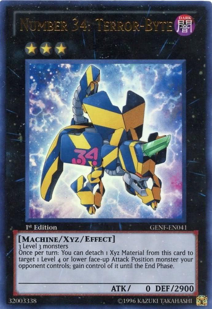 Number 34: Terror-Byte (GENF-EN041) - Generation Force - 1st Edition - Ultra Rare