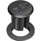 Amazon.com: 2 inch Desktop Power Grommet USB C 20W Fast Charging ...