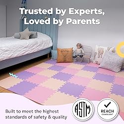 MioTetto Foam Floor Tiles for Kids - Non-Toxic