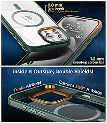 SUCGLES for iPhone 15 Pro Case with