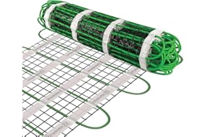 WARMLYYOURS Snow Melt Mat 120V, 2′ x 15′, 30 sq.ft., 12.5A