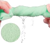 Lanjue 6 Pack Bamboo Flannel Face Cloth 12 x 12 Inch Reusable Facial Towels view 4