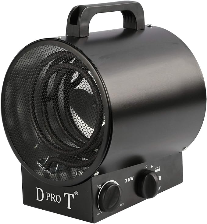 dirty pro tools 3KW Industrial Fan Heater Blow 3000W 230V