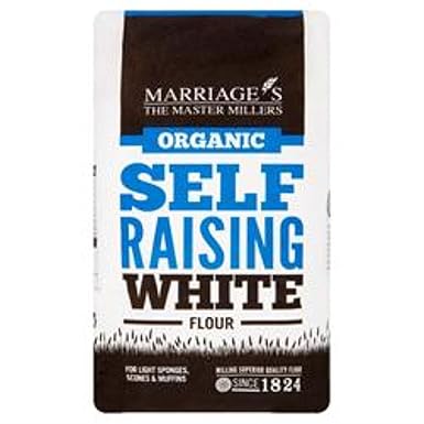 Organic white self-raising flour