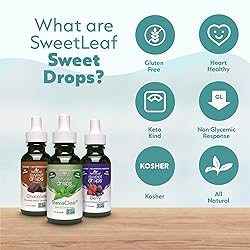 SweetLeaf Sweet Drops- Flavored Stevia Liquid