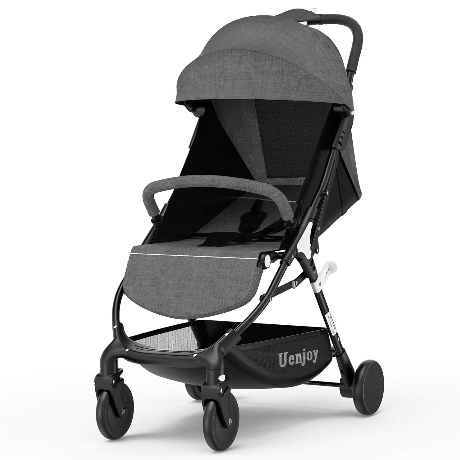 lightweight stroller with rubber wheels