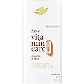 Dove VitaminCare+ Aluminum Free Deodorant Stick for 72H Odor Protection Coconut & Shea Breathable Deodorant for Women 2.6 oz