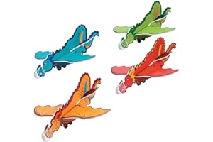 Fun Express Flying Dragon Gliders - Bulk Set of 4 Dozen - Novelty Toys and Party Favors