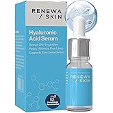 Renewa Niacinamide + Hyaluronic Serum for Face – Lightweight Hydrating Serum for Smooth, Radiant-Looking Skin – Balances, Brightens & Refreshes – Fragrance-Free Daily Skincare, 30mL