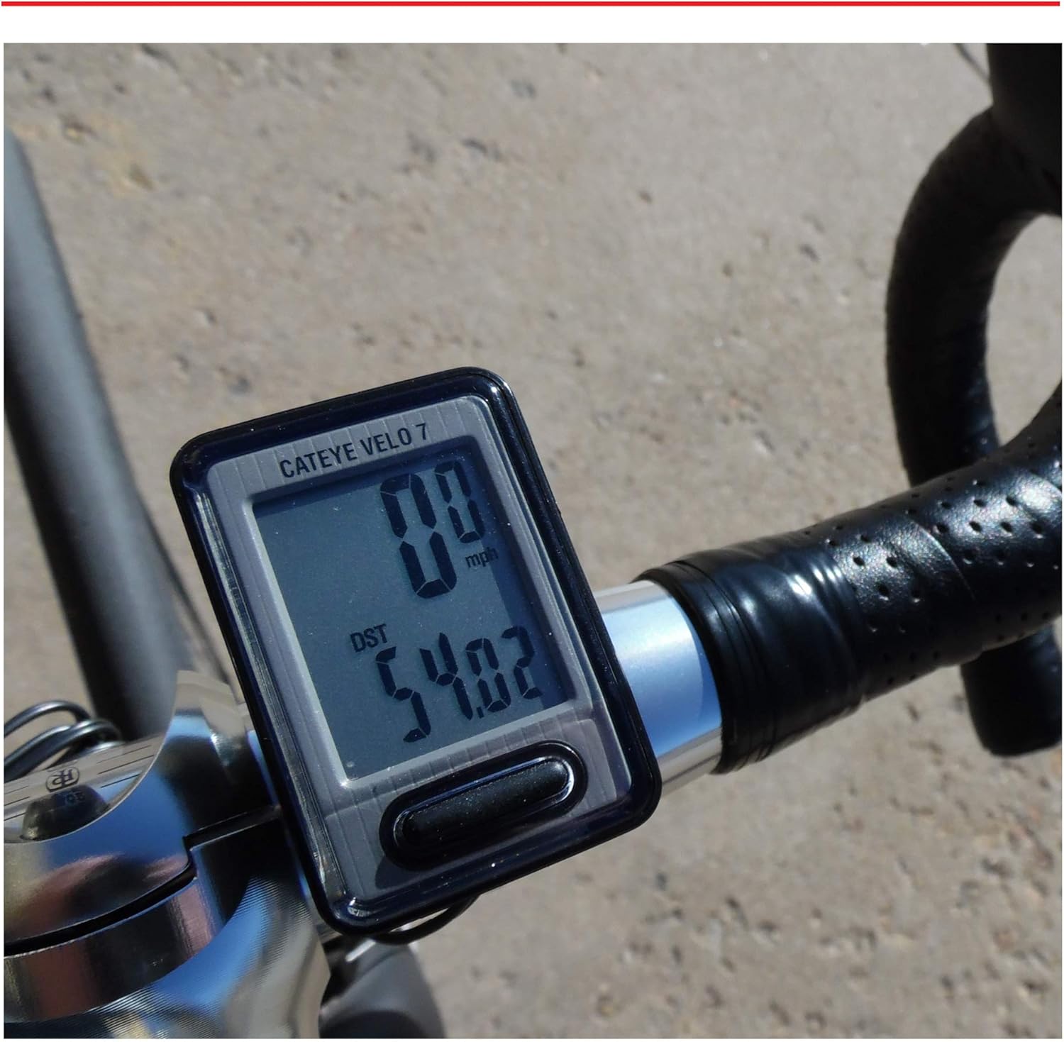 CATEYE - Velo 7 Wired Bike Computer CC-VL520 : Bike Computer : Sports & Outdoors