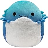 Squishmallows Original 8-Inch Cella The Blue Bearded Dragon - Official Jazwares Plush - Collectible Soft & Squishy Stuffed Animal Toy - Add to Your Squad - Gift for Kids, Girls & Boys