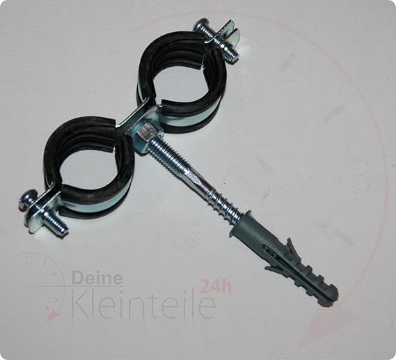 Double Pipe Clamp Dowels, Hinged Pipe Clamps, Sound Insulation Clamp