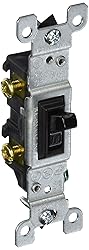 Leviton 1451-2E 15 Amp, 120 Volt, Toggle Framed