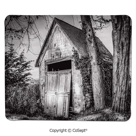 Amazon Com Gaming Mouse Pad Old Ruined Stranded Stone Barn