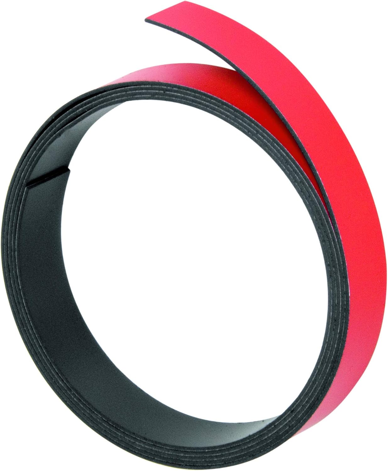 Magnetic Strips 100 CM x 10 MM Thickness 1 MM Red, 10mm