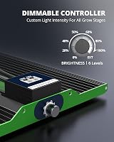 VIPARSPECTRA Upgraded P2000 LED Grow Light Daisy Chain Full Spectrum 200W view 6