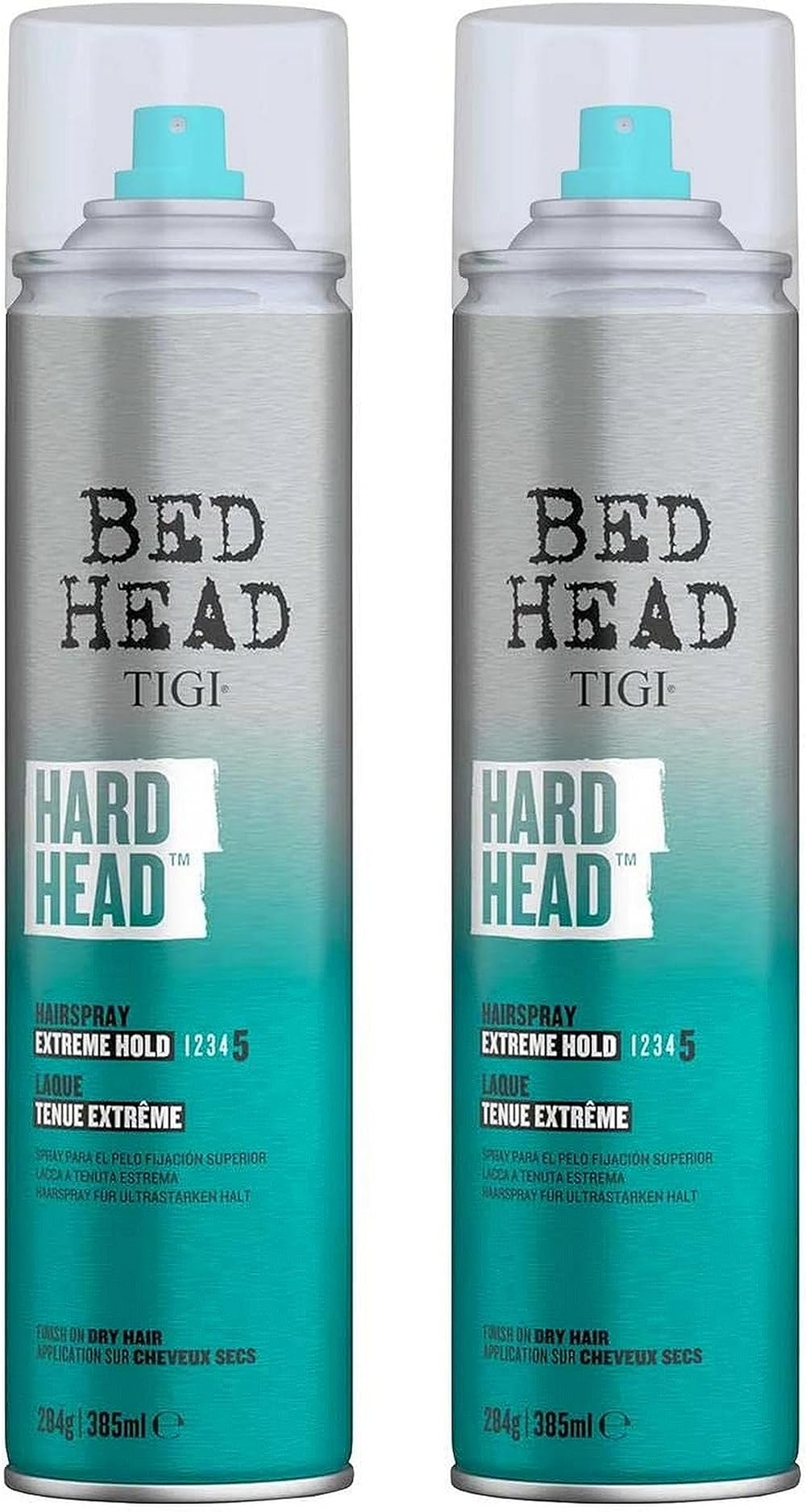 Tigi Bed Head Hard Head Hairspray 385 ml Pack of 2 | Strong Hold