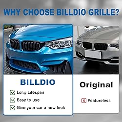 BILLDIO F30 Black Kidney Grille - Double
