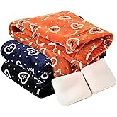 Chicduo Girls Printing Fleece Lined Leggings Kids Warm Winter Pants Girls Stretch Thick Tights