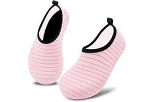 Deevike Kids Water Shoes Boys Grils Barefoot Quick Dry Aqua Socks Beach Shoes for Toddler Sports Swim Surf Outdoor Walking