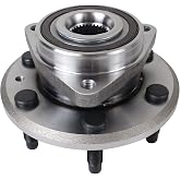 MACEL 513277 Front or Rear Wheel Hub for Traverse Enclave Acadia 6-Lug ABS | Fits 09-17 Traverse, 08-17 Enclave, 07-16 Acadia,2017 Acadia Limited, 07-10 Outlook; front or rear