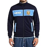 Icon Sports Officially Licensed Argentine Football Association Lionel Messi Track Jacket - Unisex Adult