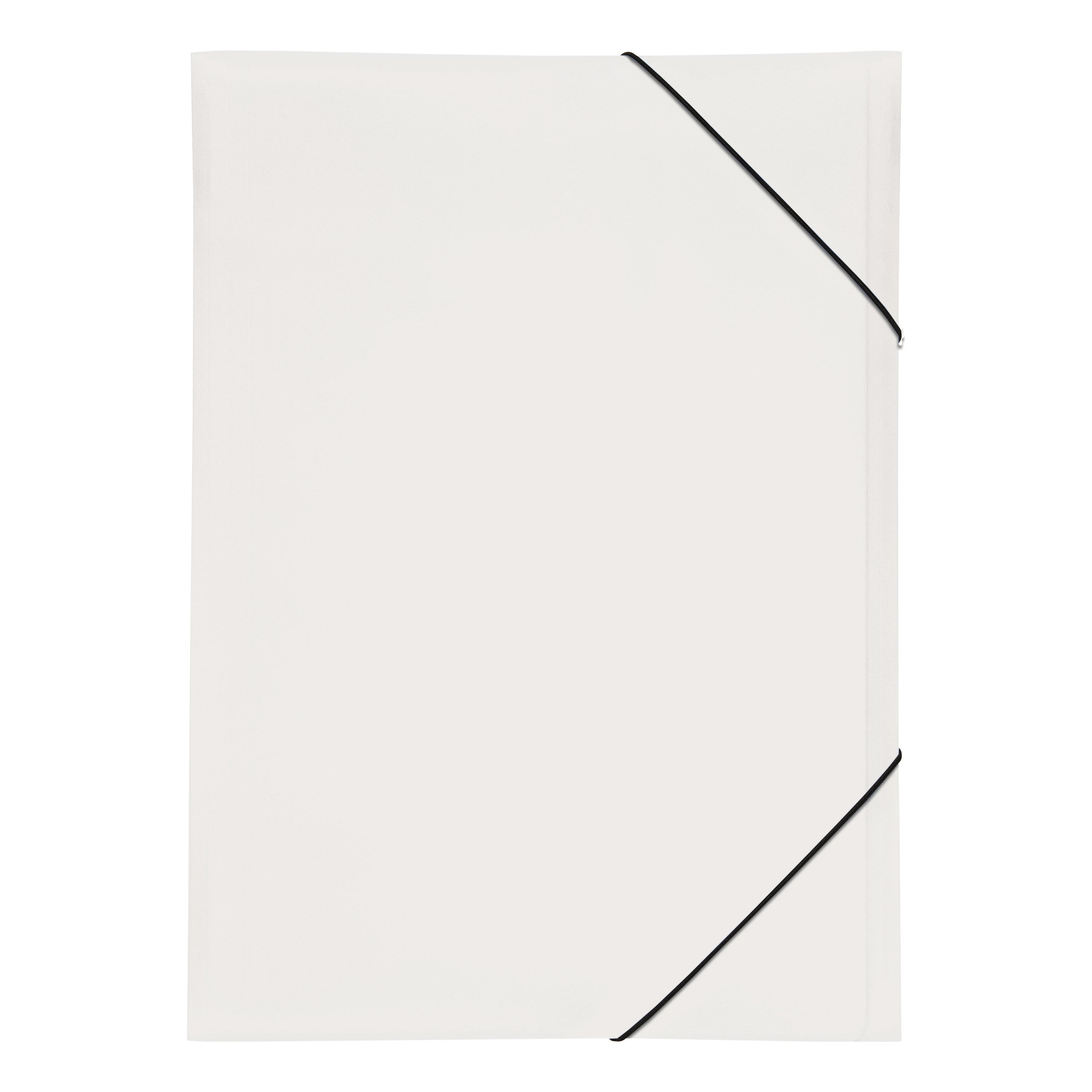 Pagna 21638 Elasticated Folder 3 Flaps Polypropylene A3 White