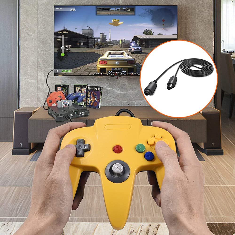 6FT N64 Controller Extension Cable For Nintendo 64 N64 Controller