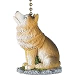 Howling Wolf Decorative Ceiling Fan Light