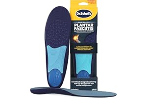 DR. SCHOLL'S Dr. Scholl’s® Plantar Fasciitis Pain Relief Orthotic Insoles, Immediately Relieves Pain: Heel, Spurs, Arch Support, Distributes Foot Pressure, Trim to Fit Shoe Inserts: Women's Size 6-10, 1 Pair