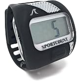 SC Sportcount LapCounter Digital Counter for Tracking Swim or Running Laps | Waterproof, lap and timer tracking, swimming and running and cycling, 1-finger operation, pitch counter, swim tracker
