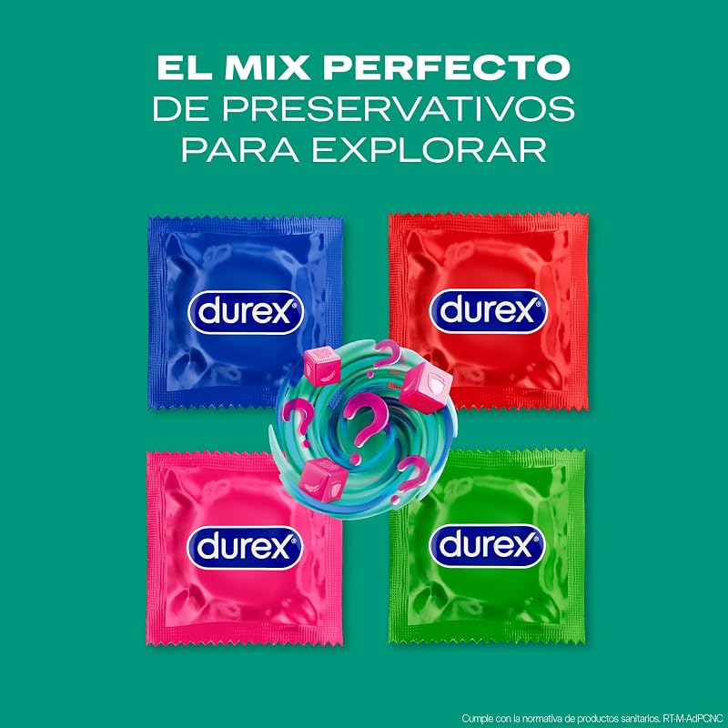 Preservativos Surprise Mix, selección de 40 condones
