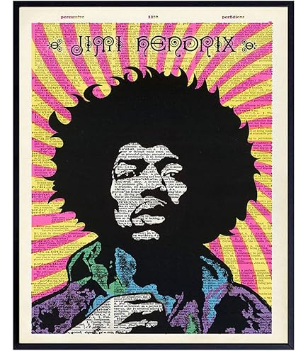 Amazon.com: Jimi Hendrix 23x35 Motorcycle Poster: Prints: Posters