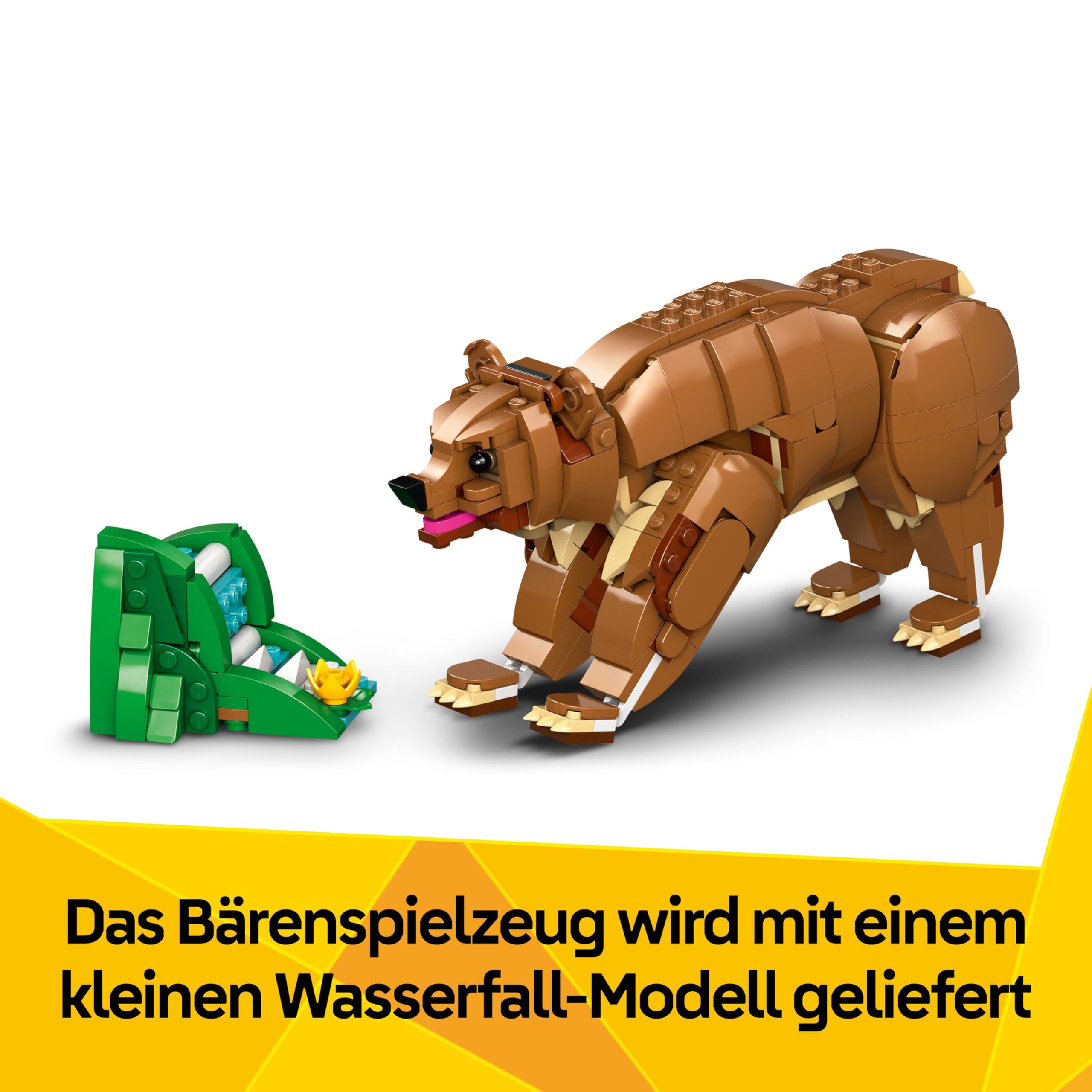 LEGO Creator 3in1 Prächtiges Ross - Pferde Spielzeug - Baue eine Bären- oder Hirschfigur - Geschenk zum Geburtstag für Mädchen und Jungen ab 9 Jahren - 31166 4