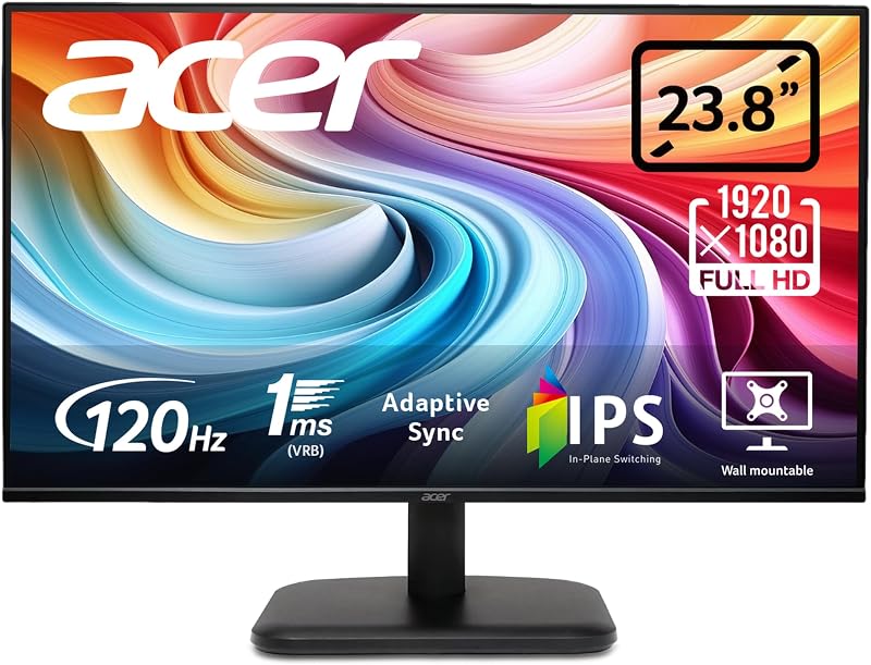 EK241YG Monitor 24 Zoll (60,5 cm) Full HD, IPS, 120Hz, Home Office