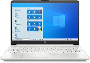 HP 15-dw 15.6-inch HD 1366 x 768 WLED Intel Celeron N4020 4GB 1TB Hard Drive Win 10 Laptop